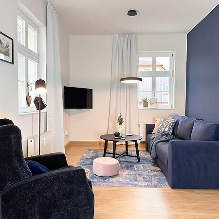 Lejlighed Alte Maedchenschule, Sauna, 6 Personen, Hund, Am Saurierpark, Boxsprinbetten, Gratis Kaffee Und Tee, Minibar *