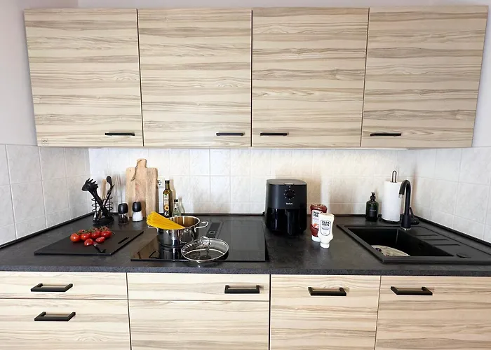 شقة Alte Maedchenschule, Sauna, 6 Personen, Hund, Am Saurierpark, Boxsprinbetten, Gratis Kaffee Und Tee, Minibar