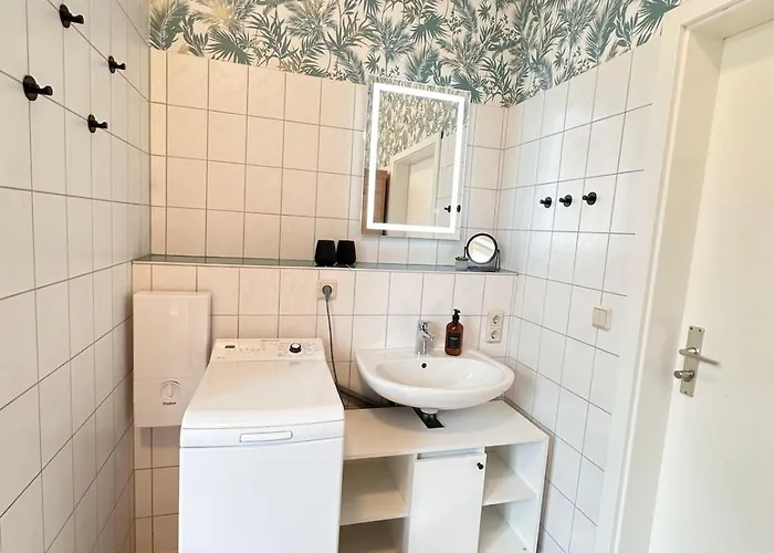 Apartamento Alte Maedchenschule, Sauna, 6 Personen, Hund, Am Saurierpark, Boxsprinbetten, Gratis Kaffee Und Tee, Minibar *